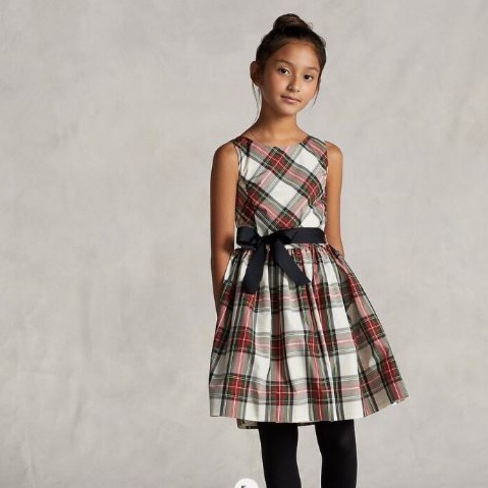 Ralph Lauren • Plaid Fit-and-Flare Dress